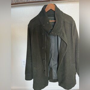 Prana Dark Green Military Jacket